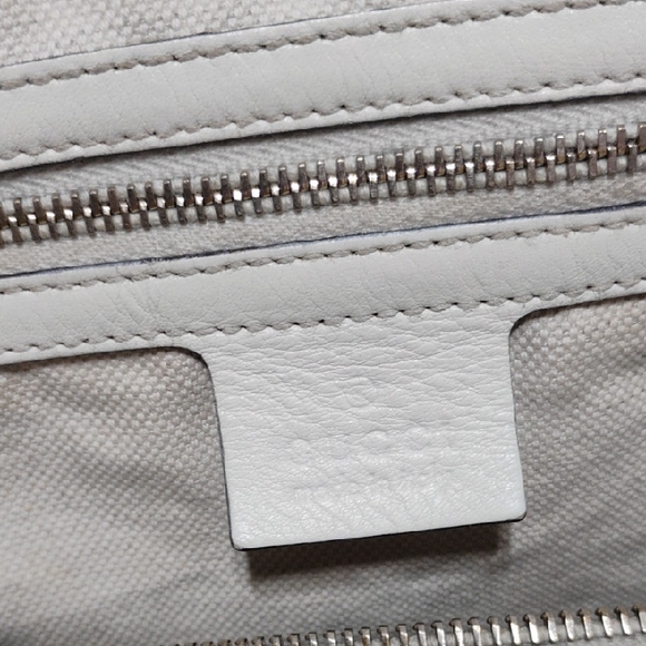 SALE! Gucci GG Supreme UNICEF Snowman PVC Ivory Boston Bag W DB - Picture 10 of 16